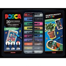 Posca Pop Colour Tin 20