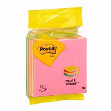 Post-it Neon Pink Rainbow Cube 325s Post-it Neon Pink Rainbow Cube 325s