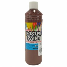 Poster Paint 500ml Brown