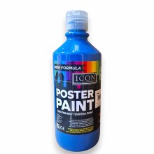 Poster Paint 500ml Mid Blue