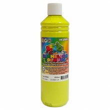 Poster Paint 500ml Fluo Yellow