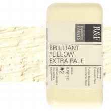 R&F Encaustic Paint 40ml Brilliant Yellow Extra Pale