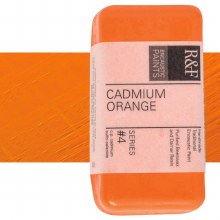 R&F Encaustic Paint 40ml Cadmium Orange