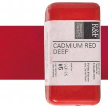 R&F Encaustic Paint 40ml Cadmium Red Deep