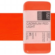 R&F Encaustic Paint 40ml Cadmium Red Light