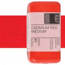 R&F Encaustic Paint 40ml Cadmium Red Medium