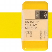 R&F Encaustic Paint 40ml Cadmium Yellow Medium