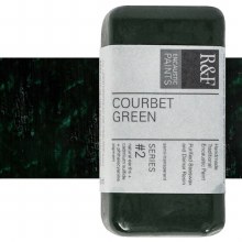 R&F Encaustic Paint 40ml Courbet Green