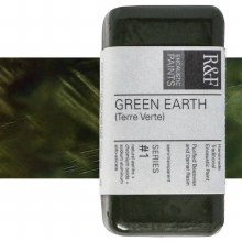 R&F Encaustic Paint 40ml Green Earth