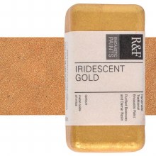 R&F Encaustic Paint 40ml Iridescent Gold