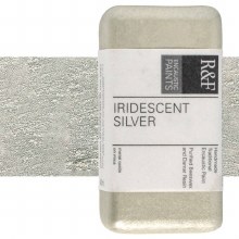 R&F Encaustic Paint 40ml Iridescent Silver