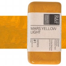 R&F Encaustic Paint 40ml Mars Yellow Light