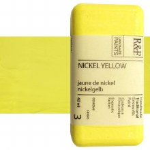 R&F Encaustic Paint 40ml Nickel Yellow
