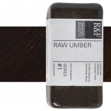 R&F Encaustic Paint 40ml Raw Umber