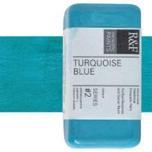 R&F Encaustic Paint 40ml Turquoise Blue
