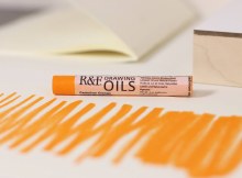 R&F Drawing Oils Cadmium Orange