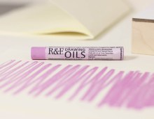 R&F Drawing Oils Quinacridone Magenta Light
