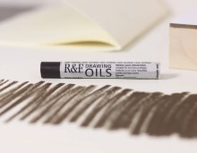R&F Drawing Oils Raw Umber