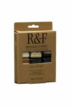 R&F Encaustic Paint Earth Tones Set