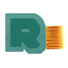 Rhodiarama Self Adhesive Pen Loop Aqua