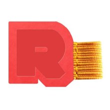 Rhodiarama Self Adhesive Pen Loop Coral
