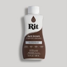 Rit 236ml All Purpose Dye Dark Brown