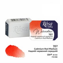 Rosa Full-Pan Watercolour - Cadmium Red Medium 707