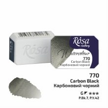 Rosa Full-Pan Watercolour - Carbon Black 770