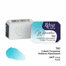 Rosa Full-Pan Watercolour - Cobalt Turquoise 741