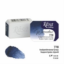 Rosa Full-Pan Watercolour - Indanthrene Grey 778
