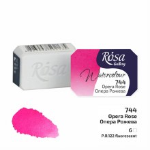 Rosa Full-Pan Watercolour - Opera Rose 744