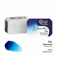 Rosa Full-Pan Watercolour - Turquoise 714