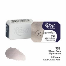 Rosa Full-Pan Watercolour - Warm Grey 759