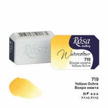 Rosa Full-Pan Watercolour - Yellow Ochre 719