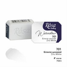 Rosa Full-Pan Watercolour - Zinc White 701
