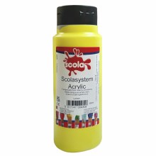 Scola 500ml Acrylic Lemon