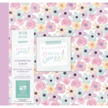 First Edition Scrapbook Album 12x12" - Oh So Sweet