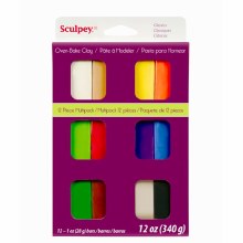 Sculpey III 12pc Classic Multipack
