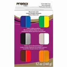 Sculpey Premo Multi Pack of 12 - Classic