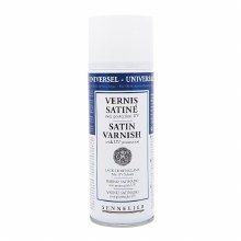 Sennelier Satin varnish with UVLS 400ml Spray Sennelier Satin varnish with UVLS 400ml Spray