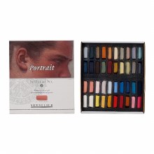 Sennelier Soft Pastels - Portrait Set of 40 half-pastels