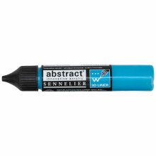 Abstract 3D Liner - 320 Azure Blue Abstract 3D Liner - 320 Azure Blue