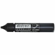 Abstract 3D Liner - 759 Mars Black Abstract 3D Liner - 759 Mars Black