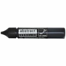 Sennelier Abstract Acrylic - Mars Black, 500 ml pouch