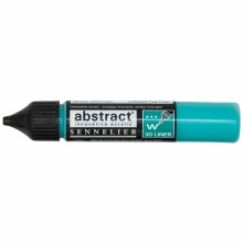 Abstract 3D Liner - 341 Turquoise Abstract 3D Liner - 341 Turquoise