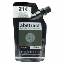 Abstract 120ml Burnt Green Earth Abstract 120ml Burnt Green Earth