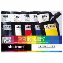 Sennelier Abstract Primary Set - 5 x 120ml