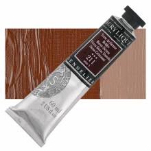 Sennelier Artists Acrylic 60ml Burnt Sienna 211 Sennelier Artists Acrylic 60ml Burnt Sienna 211