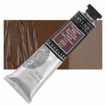 Sennelier Artists Acrylic 60ml Burnt Umber 202 Sennelier Artists Acrylic 60ml Burnt Umber 202