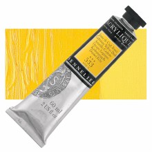 Sennelier Artists Acrylic 60ml Cadmium Yellow Dark 533 Sennelier Artists Acrylic 60ml Cadmium Yellow Dark 533